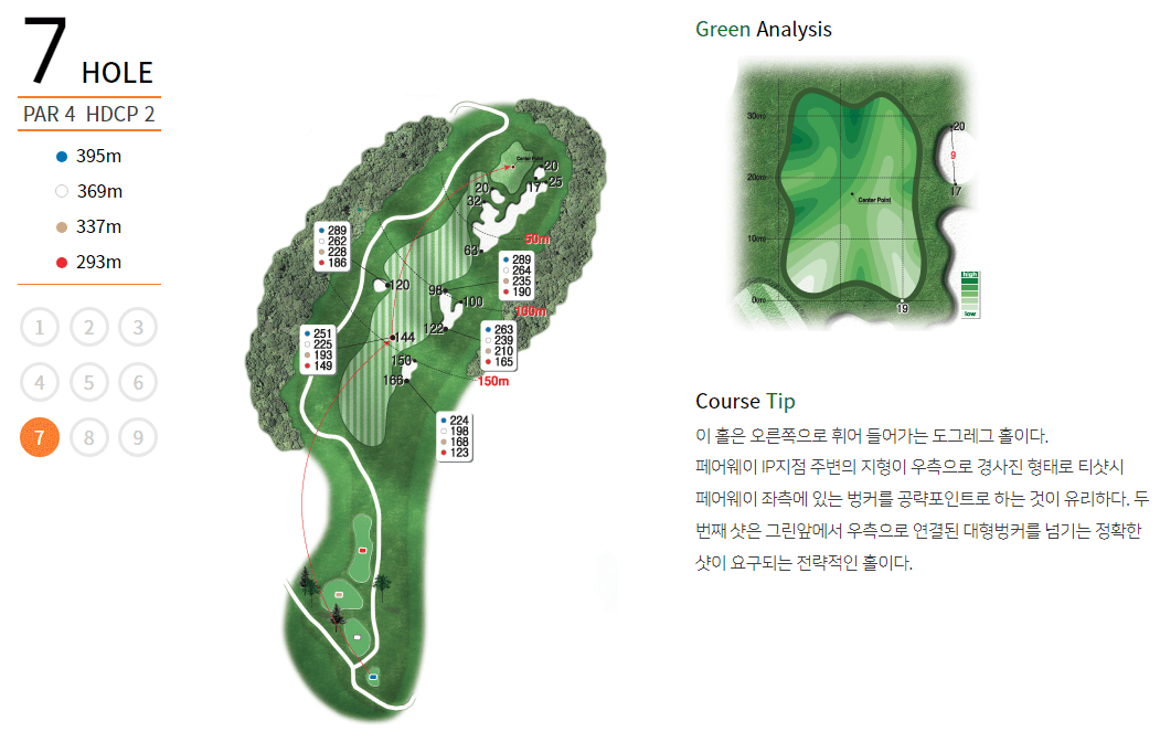 정산 컨트리클럽 해우코스 7