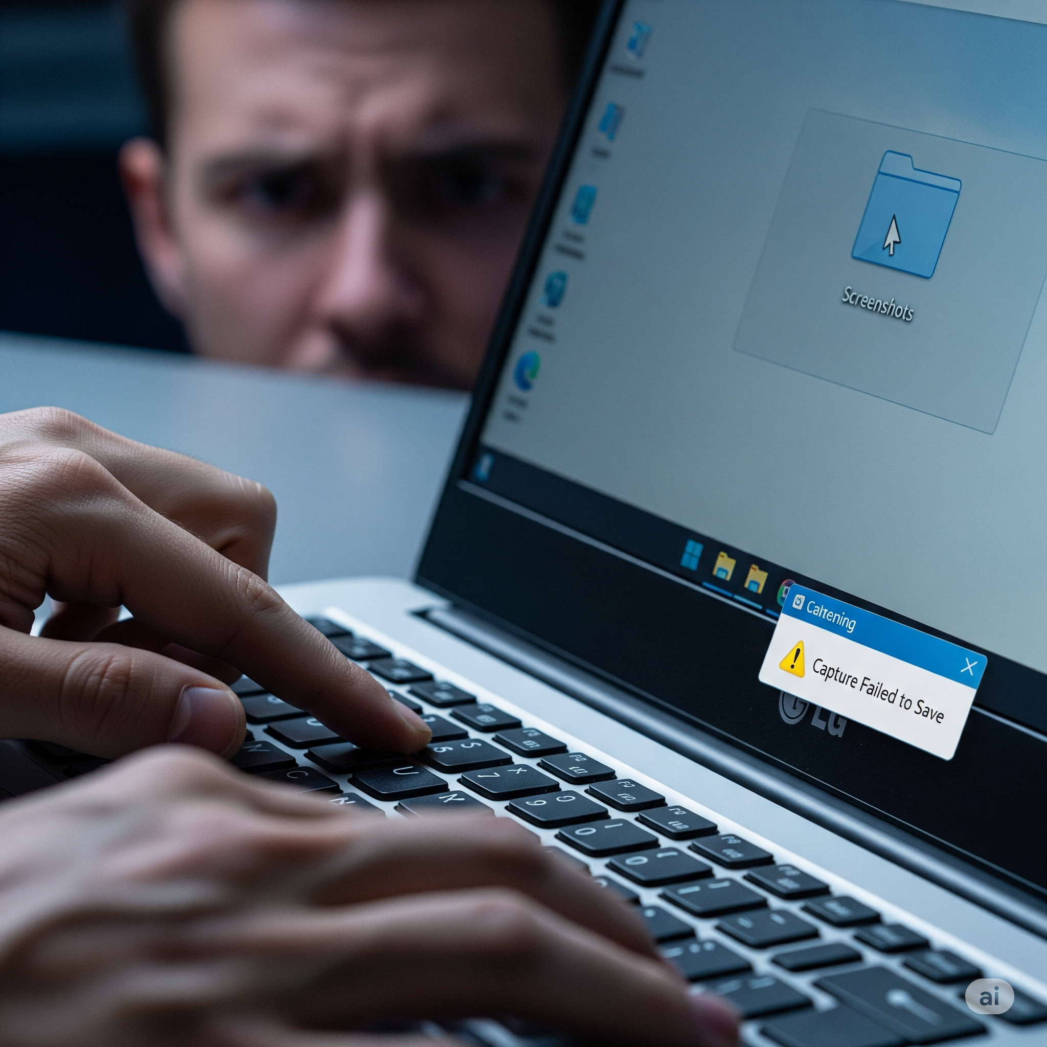 LG노트북 화면캡처 안될때 해결법