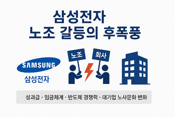 삼성전자 노조 갈등의 후폭풍, 한국 반도체 산업은 어디로 가나?