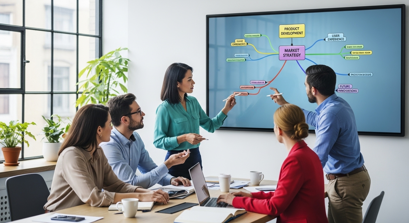 마인드맵 활용법, 생각 정리, 아이디어 구상, 문제 해결, 창의력 향상, 학습 효율, 디지털 마인드맵, 브레인스토밍, 사고력 확장, 계획 수립