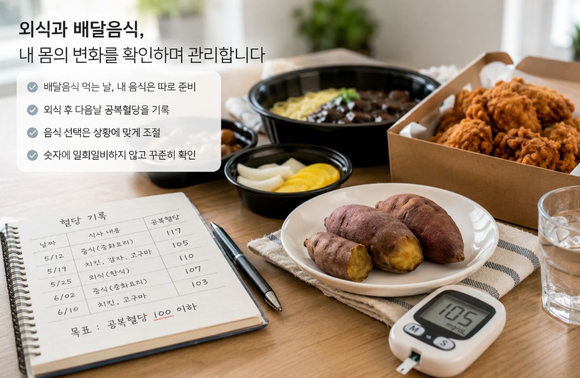 외식과 배달음식