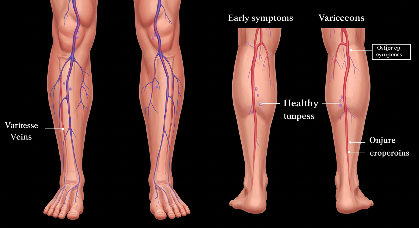 경화요법, 정맥 강화제, 생활습관 교정