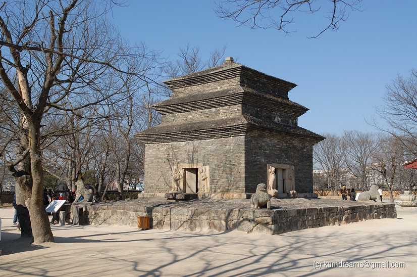 분황사-모전석탑