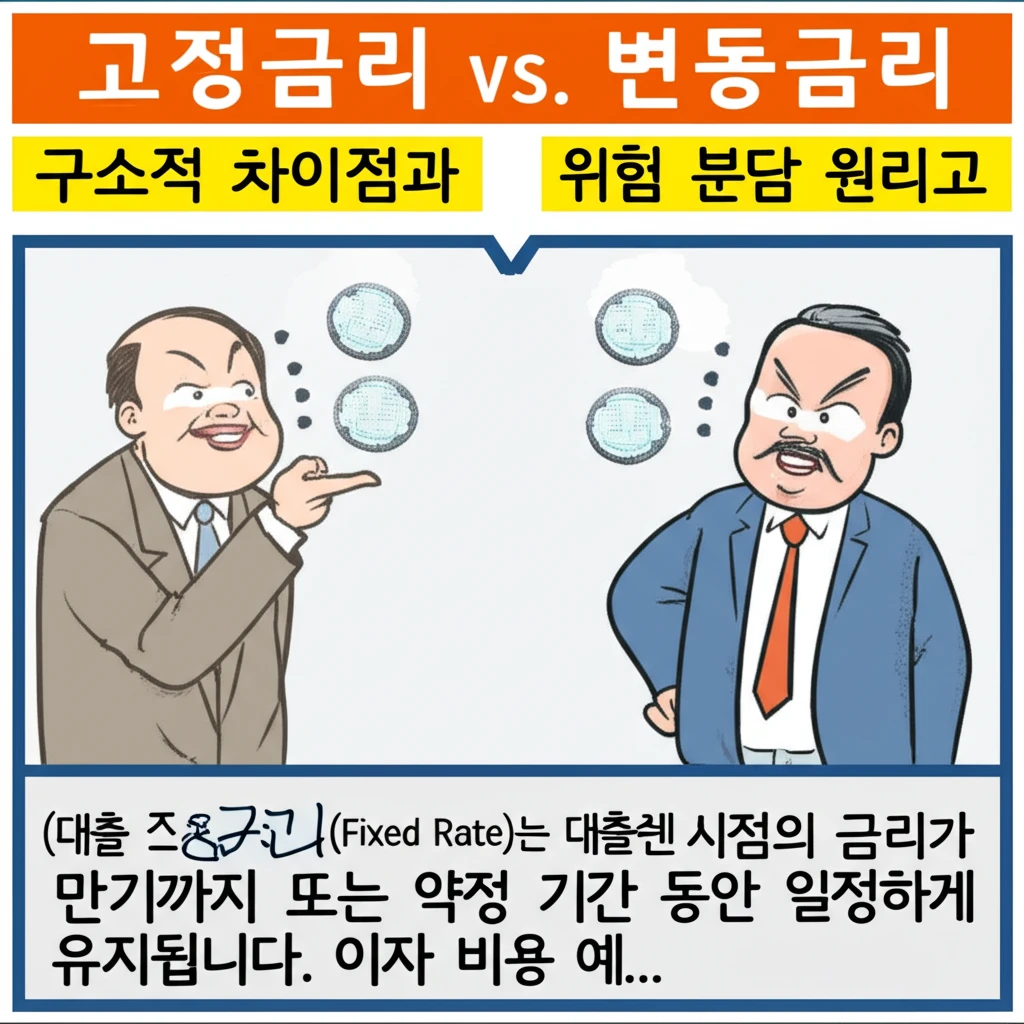 주택대출 금리 선택: 안정성 대 유연..