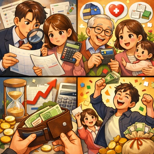 환급금 결과를 확인하는 순간