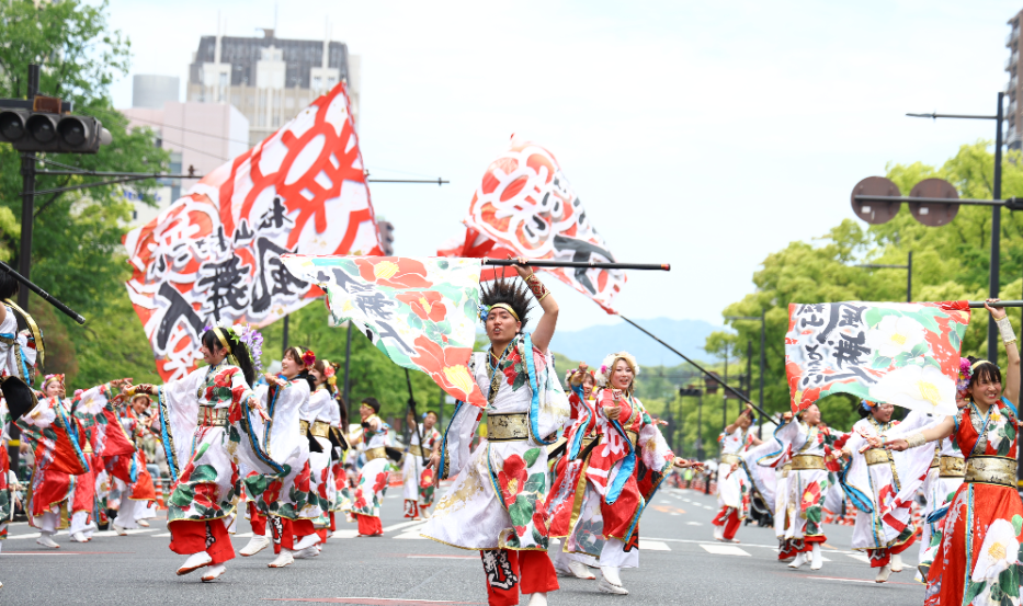히로시마 플라워 페스티벌 퍼포먼스 퍼레이드
