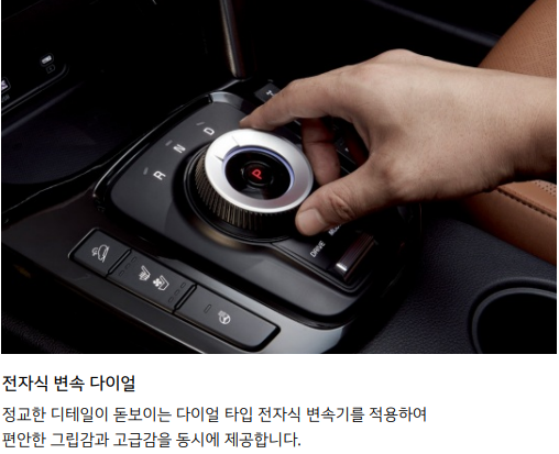 전자식 변속 다이얼