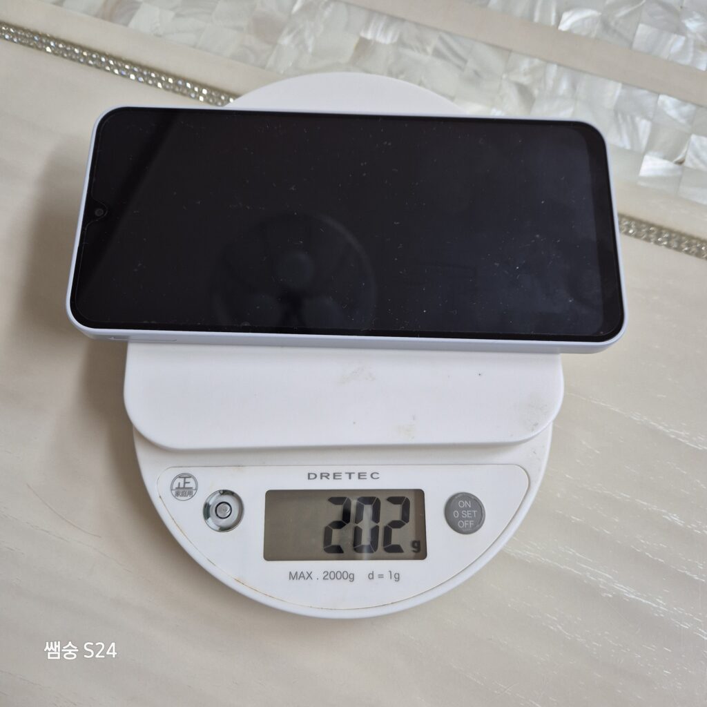 갤럭시 a16 무게