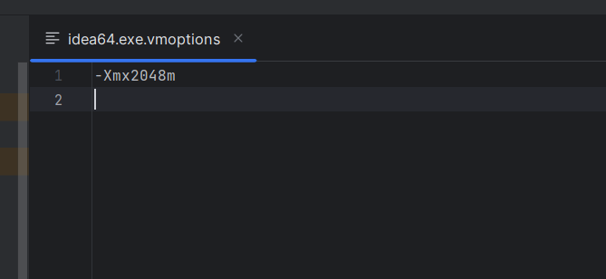 Edit Custom VM Options...