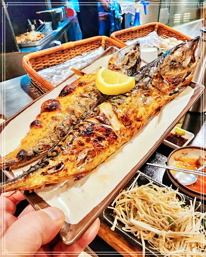 샛강역 여의도 맛집 이자카야 생선구이 꼬치구이