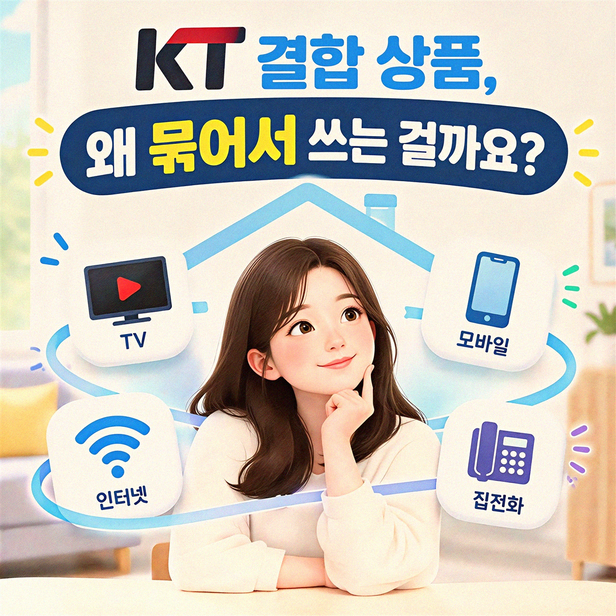 KT 결합 상품, 올레 TV와 인터넷 전화기 묶을 때 이것만은 꼭 알기