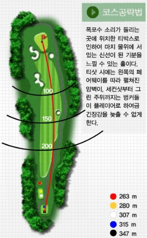 아리지 cc 별님 코스