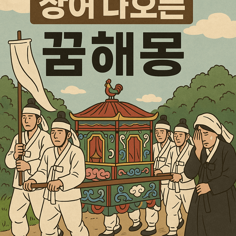 상여 나오는 꿈해몽