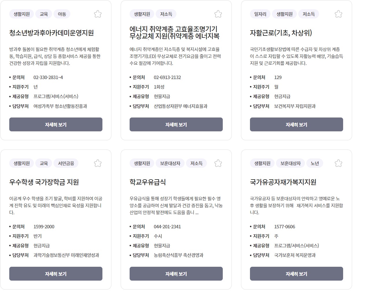 차상위계층 서비스