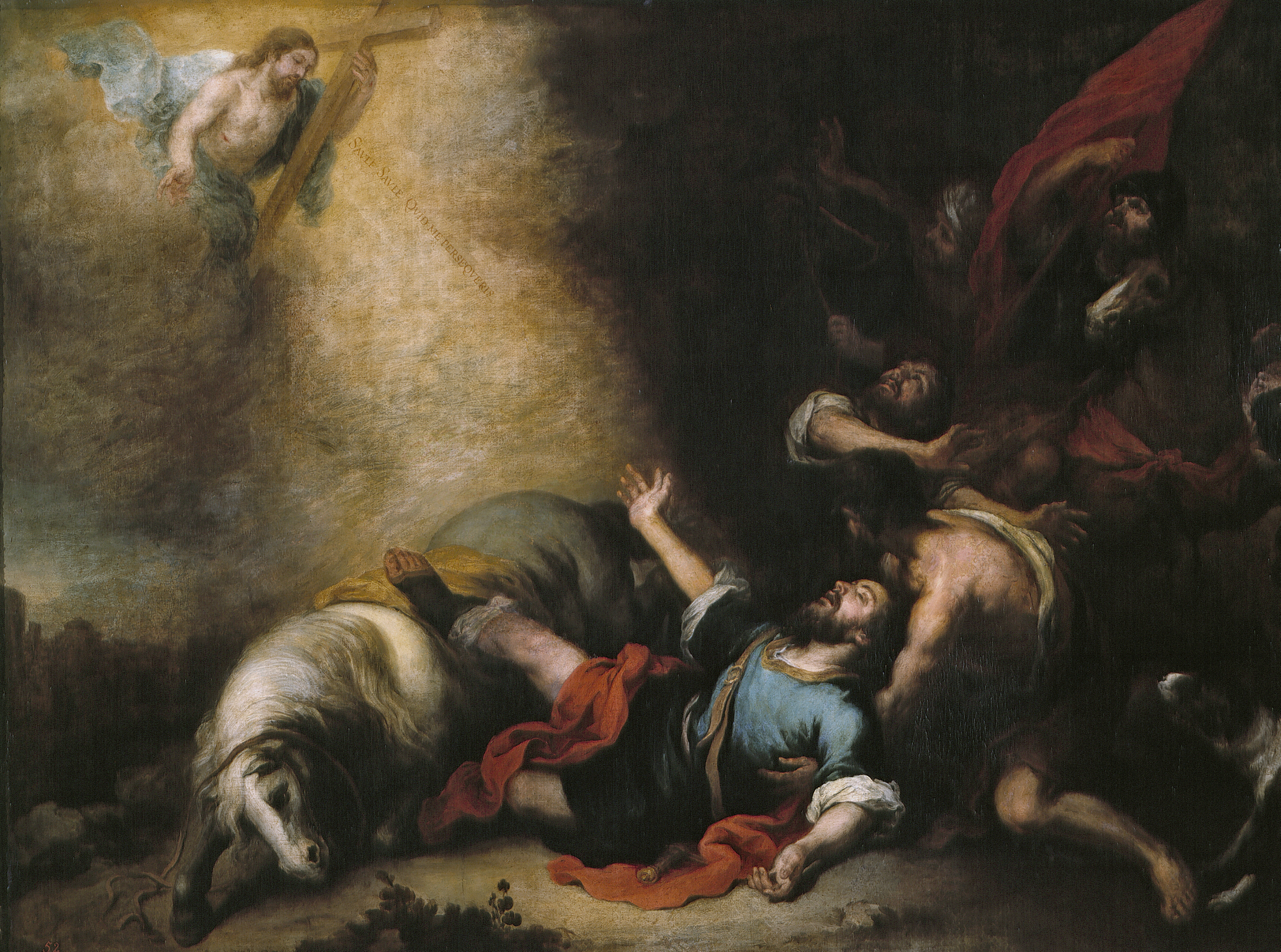 성 바울의 회심(The Conversion of Saint Paul)-카라바조