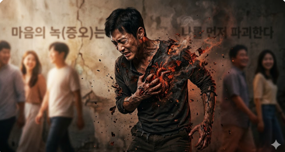마음의 녹은 나를 먼저 파괴한다