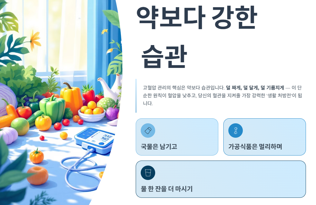 약보다 강한
습관