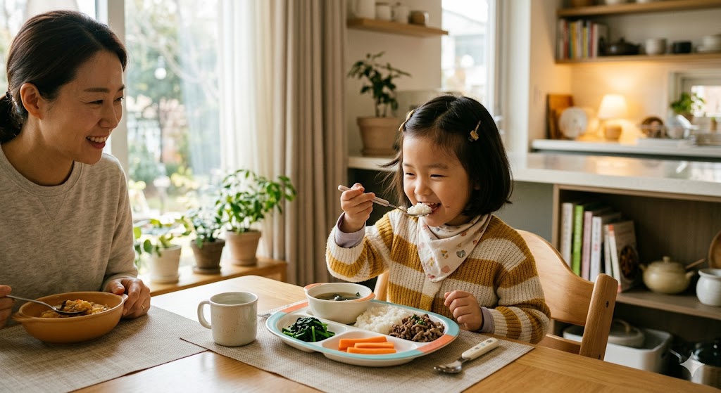 밥 안 먹는 아이