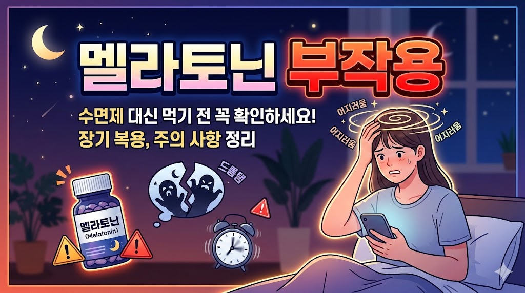 멜라토닌 부작용,