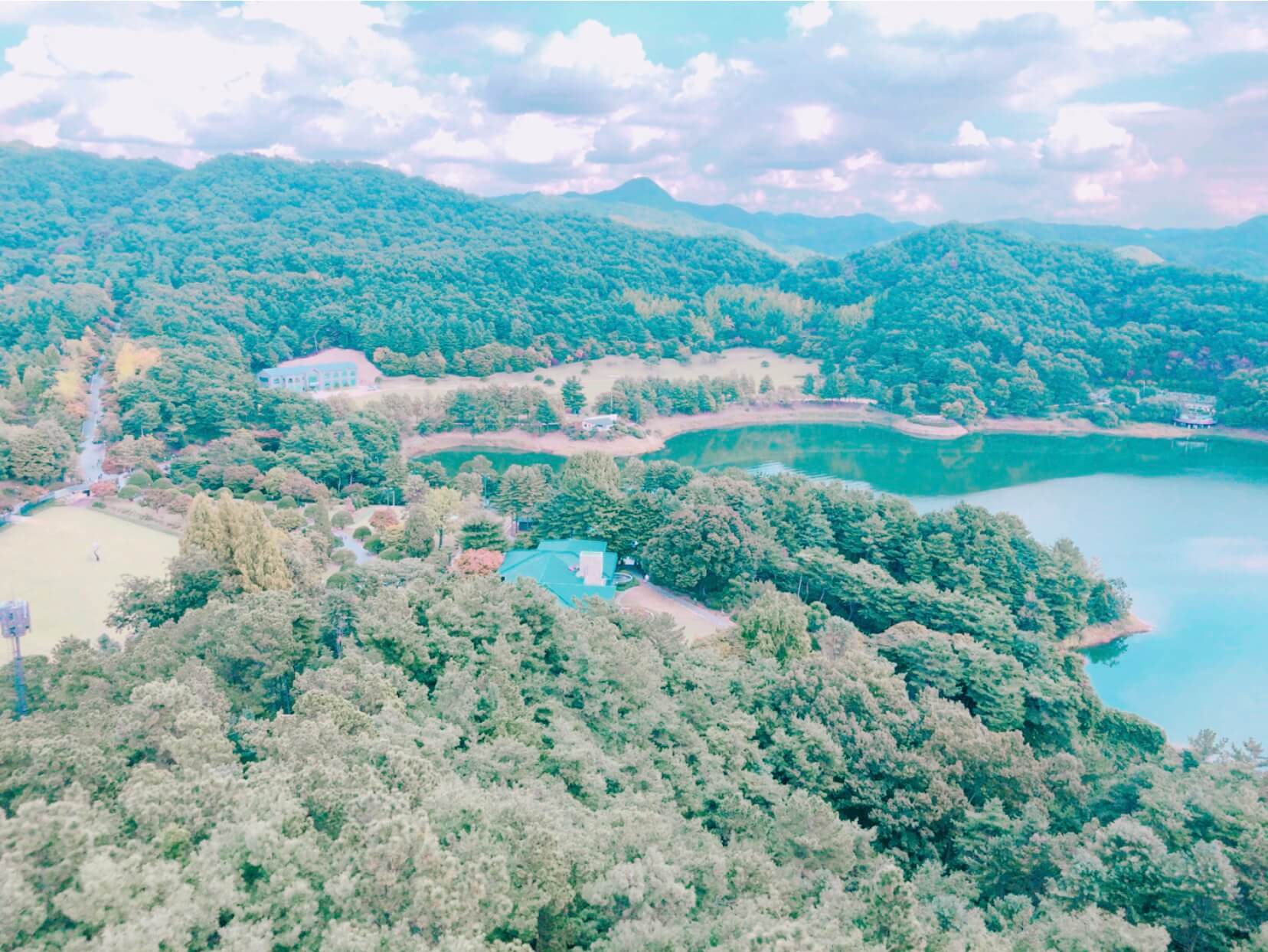 청남대 대청호 풍경