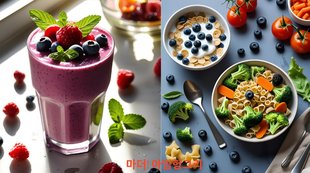 alt="여름철 건강한 식단 구성"