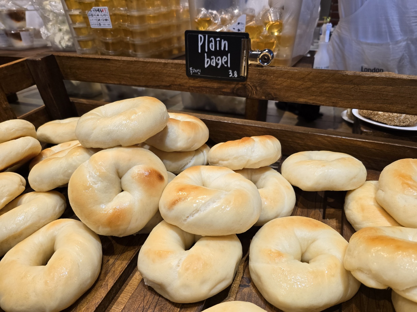 런던베이들의 다양한 빵들