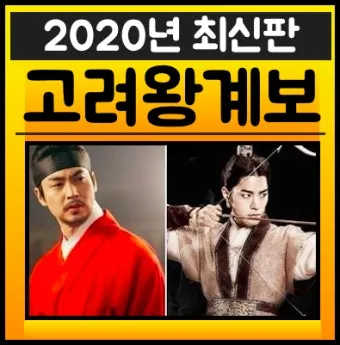 고려왕 계보 고려의 왕조 계보_21
