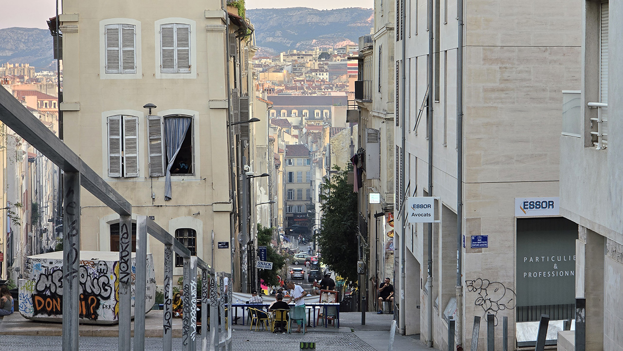 마르세유 개선문 주변