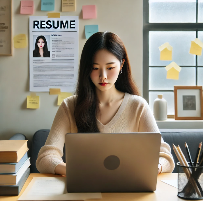 취업준비생 사진