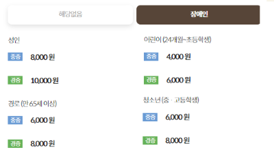 화담숲 운영시간 및 이용요금