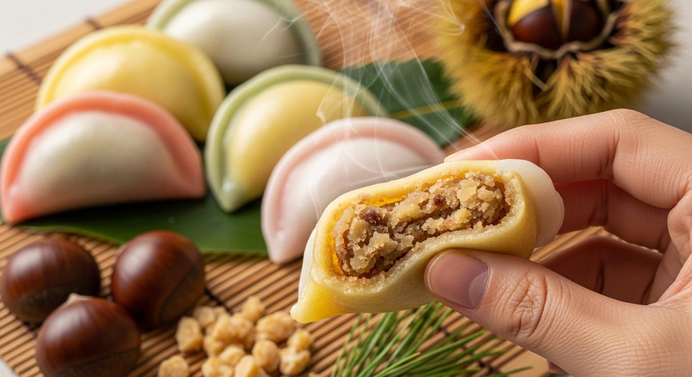 송편 밤 속재료