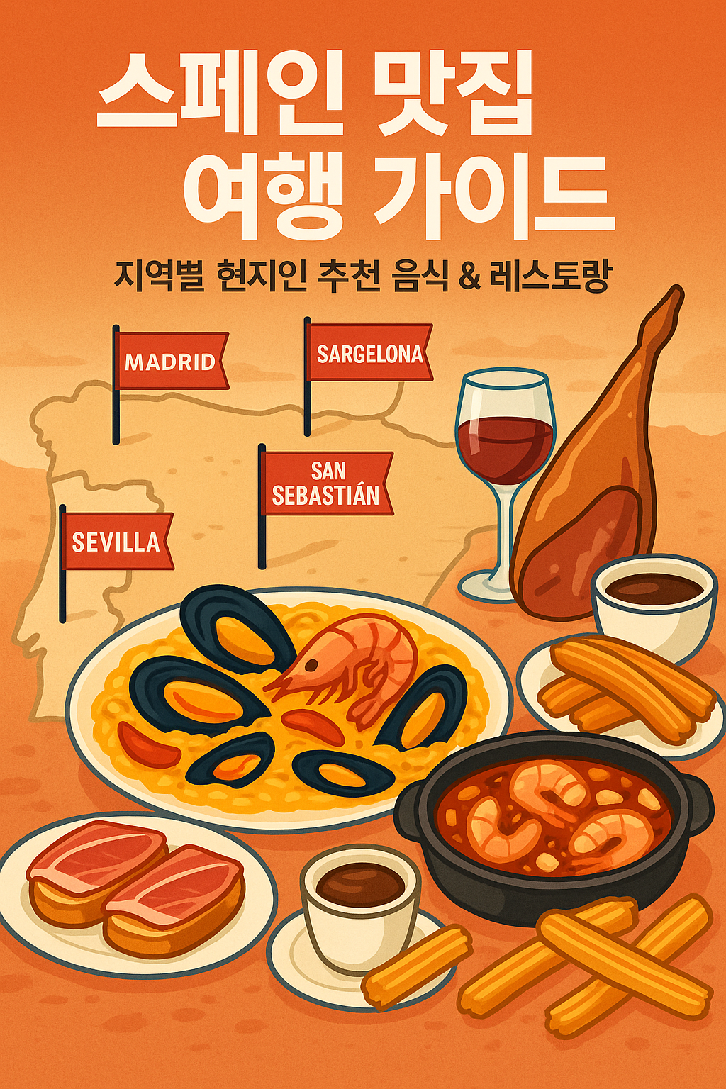 스페인 맛집 여행 가이드