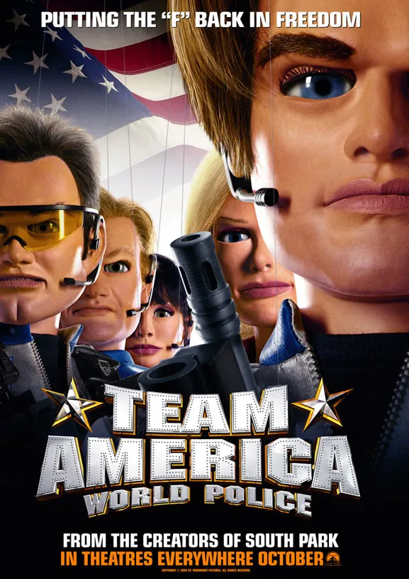 [🎬영화 리뷰] 팀 아메리카: 세계 경찰 (Team America: World Police, 2004) - 더 가디언 선정 21세기 100대 영화 10위