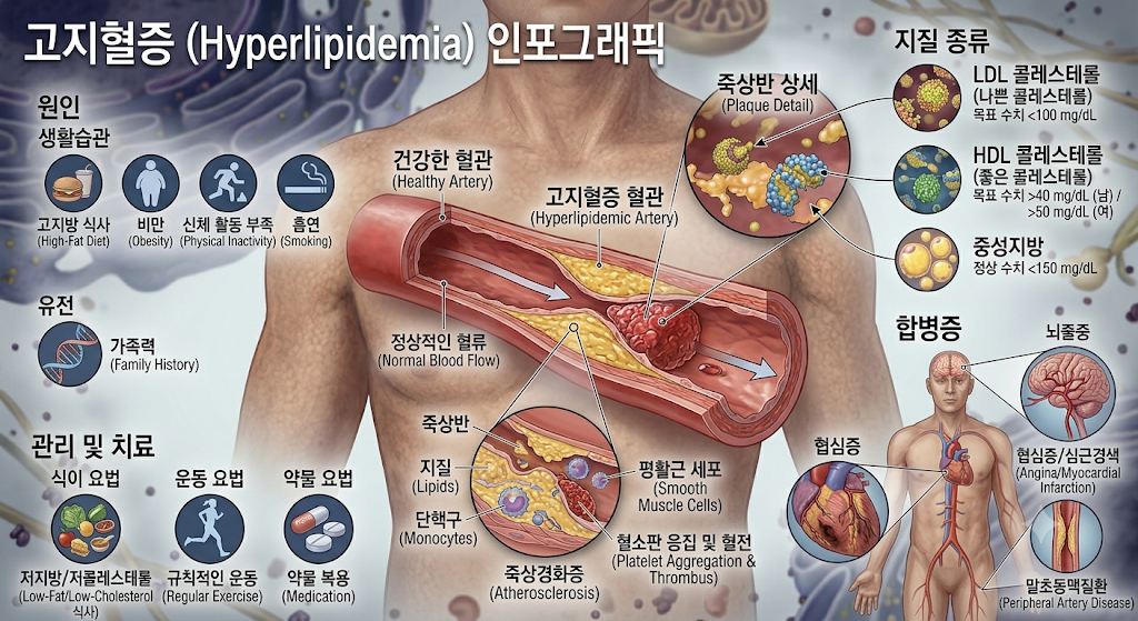 고지혈증에 대한 설명