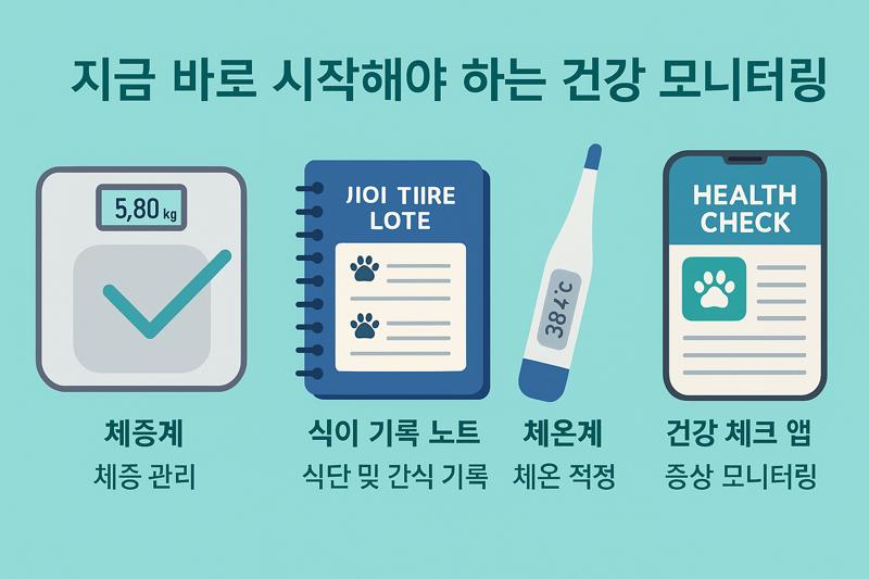 지금 바로 시작해야 하는 건강 모니터링