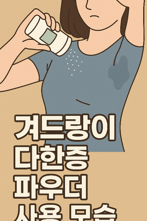 손에 땀이 많은 다한증 증상