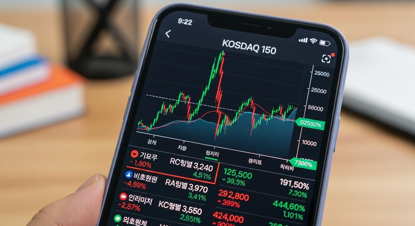 코스닥150 종목 변경