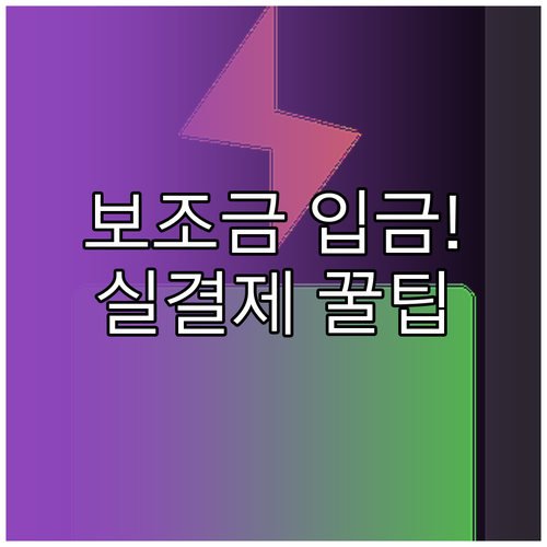 전기차 보조금 입금 시점과 실구매가 ..