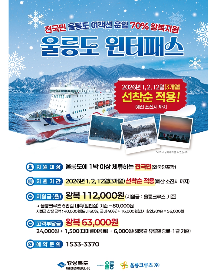 울릉도 원터패스