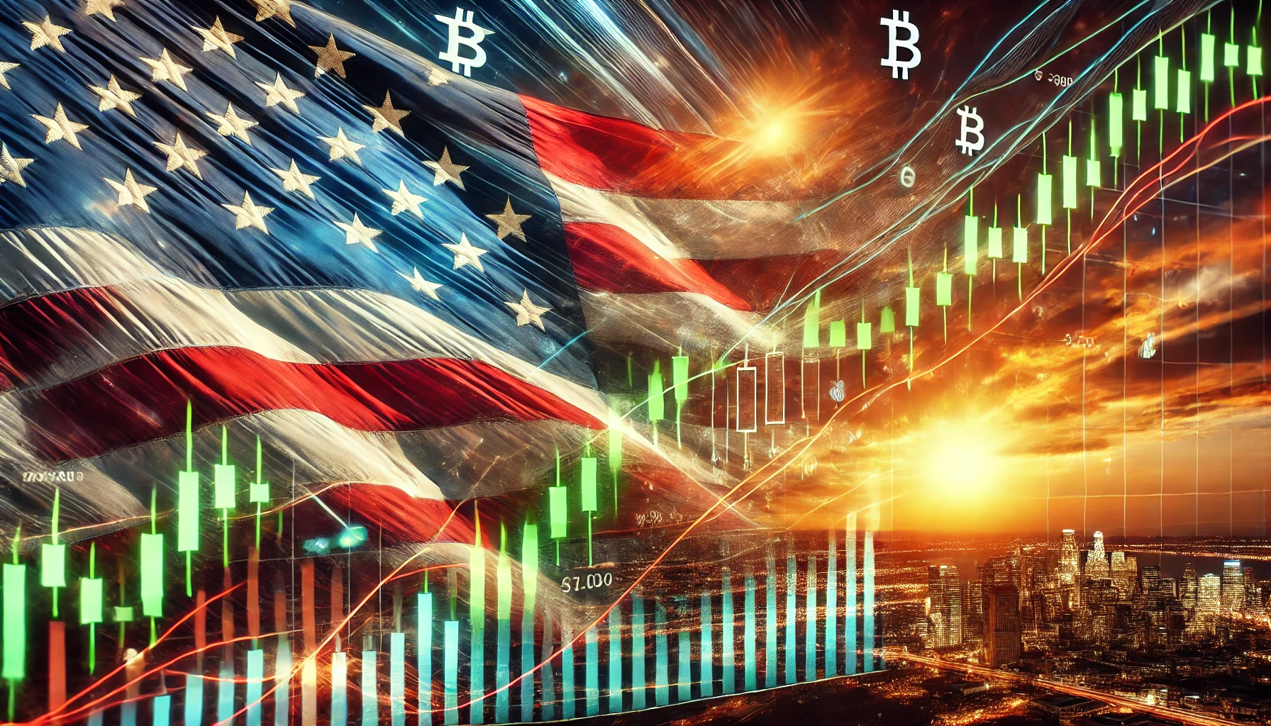 성조기와 암호화폐 시장