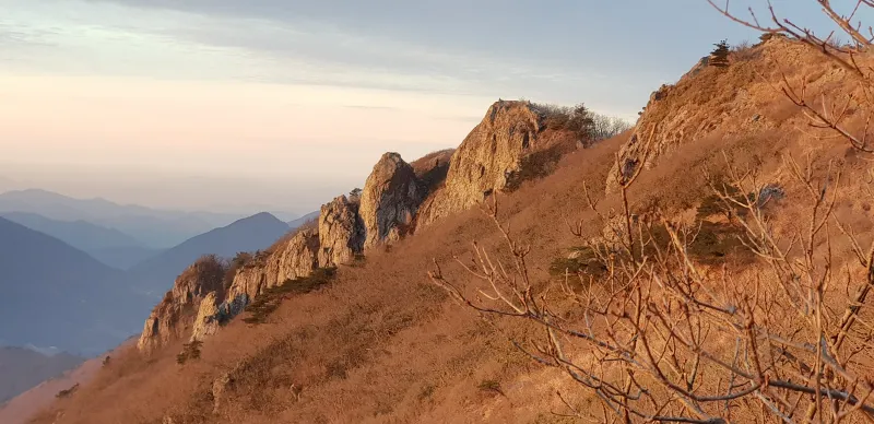 울산 가지산 일출 산행