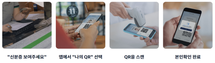 모바일 주민등록증 활용 방법