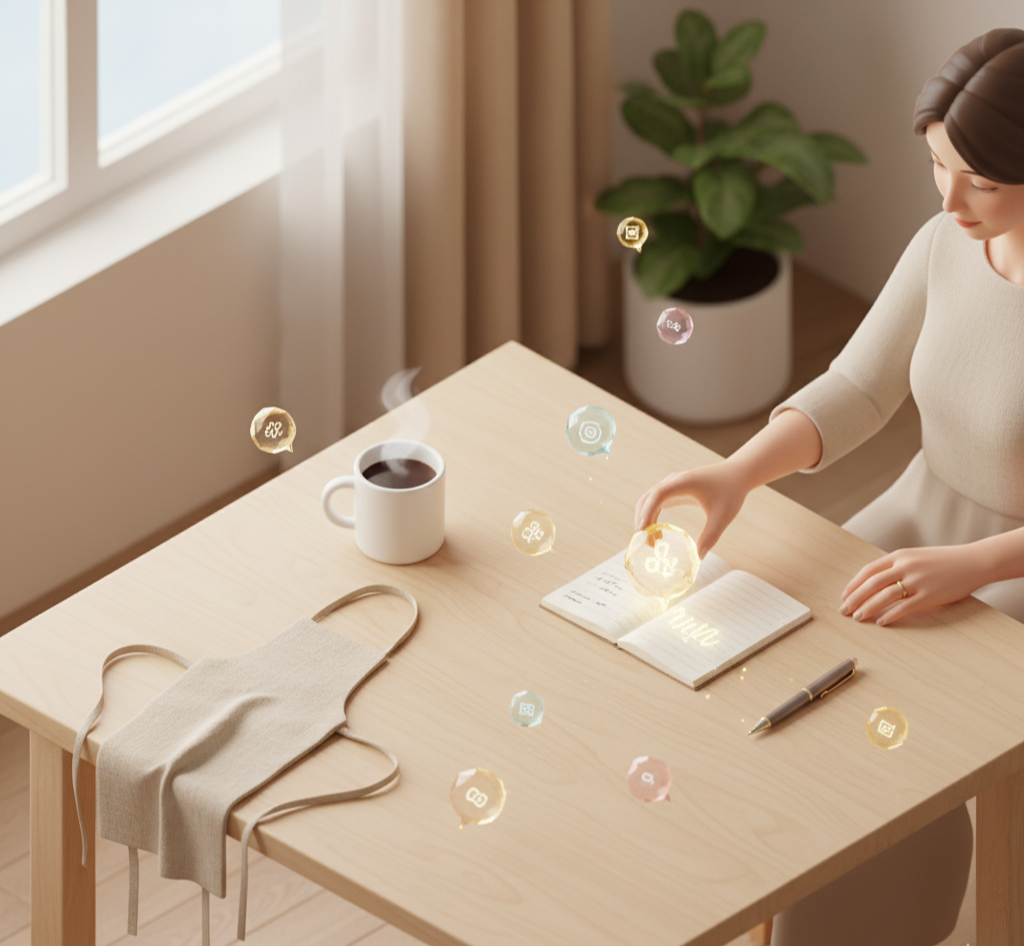 대화 중 떠오른 아이디어 기록법: 주부의 글쓰기 보물찾기 루틴