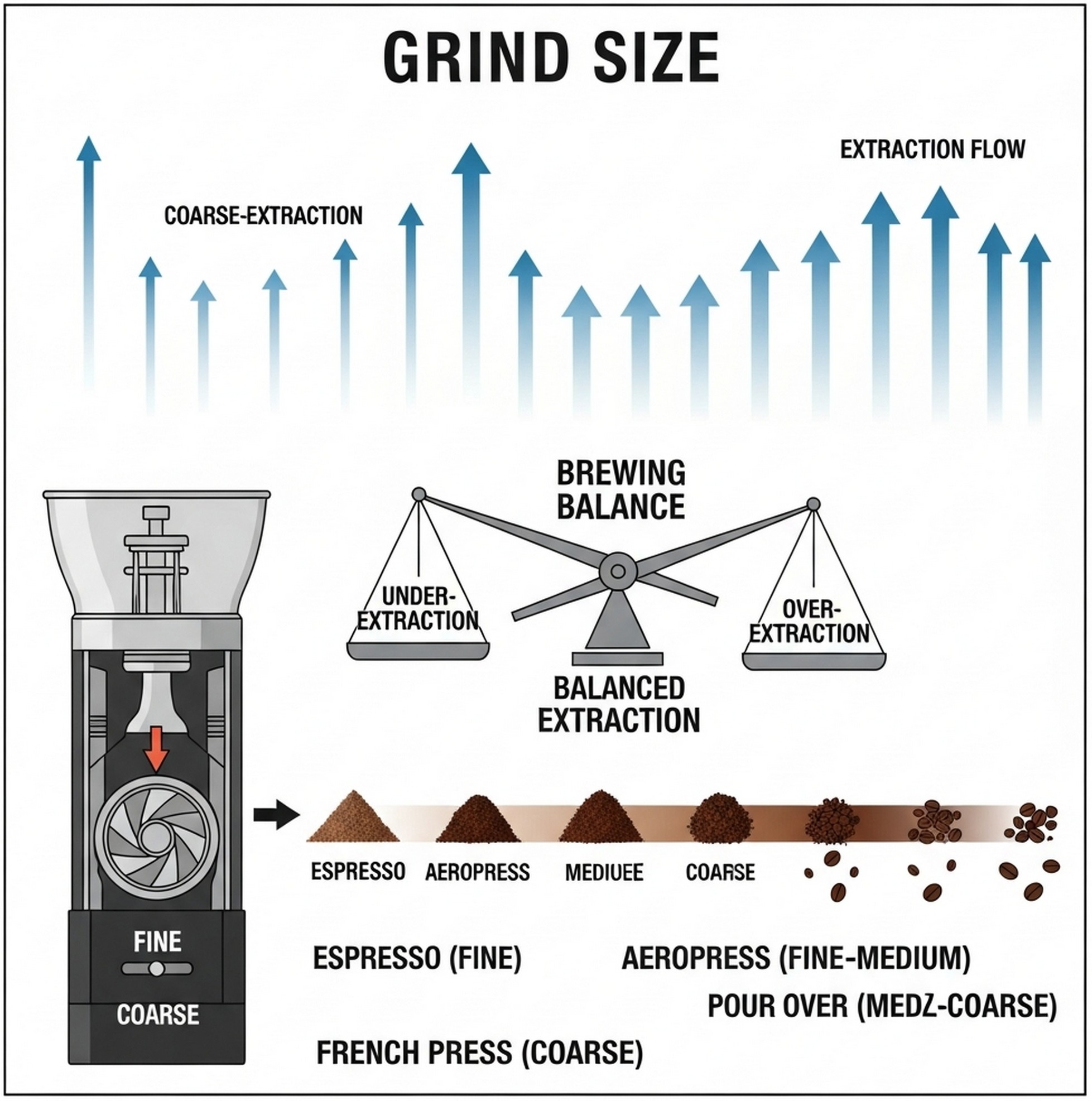 분쇄도 차이 비교