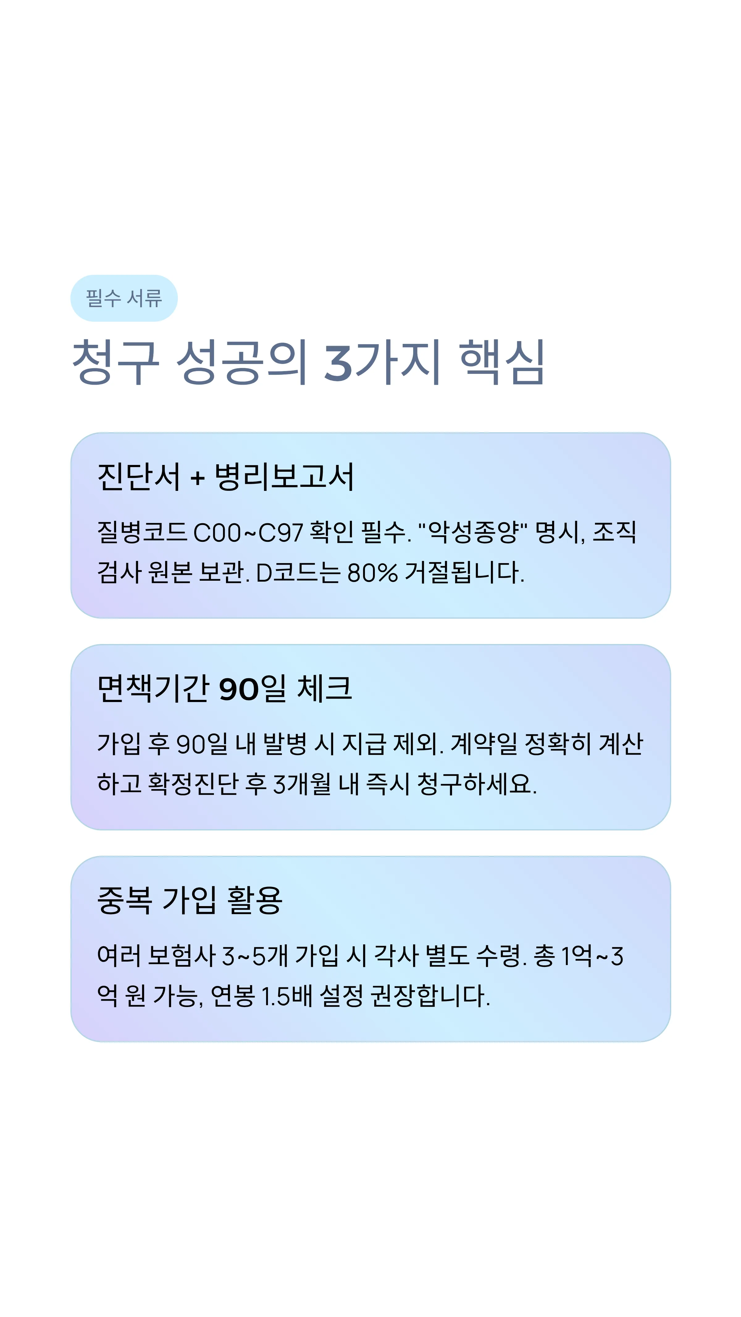 암진단비