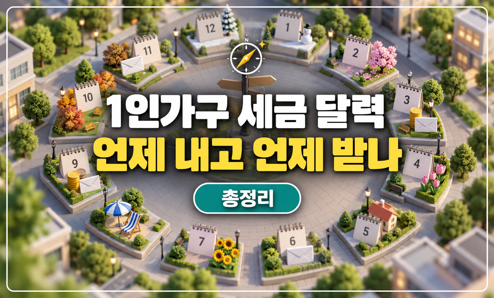 세금 달력 길잡이