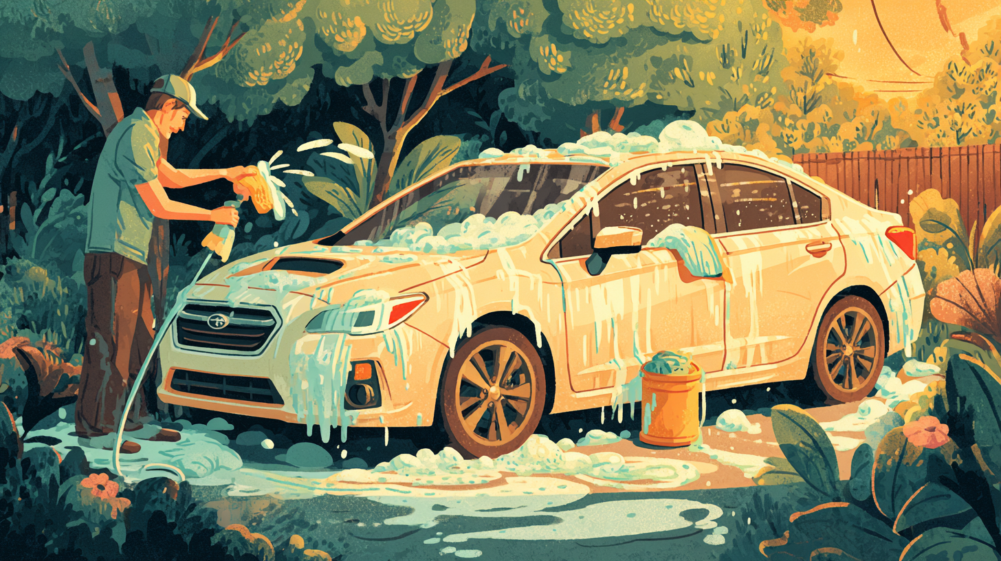 자동차 세차하는 법(초보 운전자)