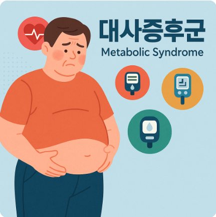 대사증후군 뜻 뭐길래? 증상 검사 위험요인 가정의학과 병원 식단 총정리 1