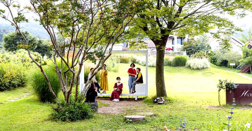 특색있고 아름다운 민간 정원 30선 추천 여행 - 23. 함양 하미앙정원