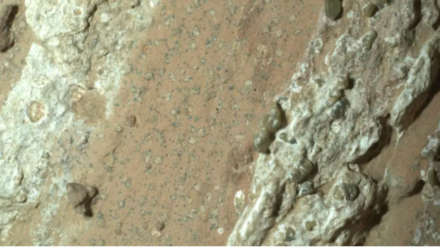 화성에서 발견된 미생물 흔적 추정 물질